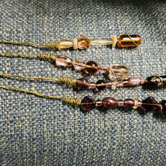 4 Plants Decorations. Beads Plants Unique Decorations. Handmade. Order your set! - Picture 9 of 13